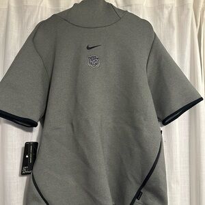 Nike BYU On-Field Gray Short Sleeve Men's Sweatshirt